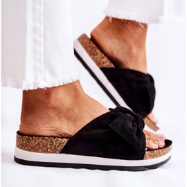 PS1 Crne papuče na tako udobnoj platformi crno 1