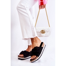 PS1 Crne papuče na tako udobnoj platformi crno 2