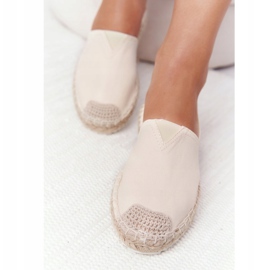 Espadrile na pletenom potplatu Big Star HH274501 Bež 2