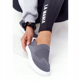 Ženske tenisice Slip-on Big Star FF274A607 Siva 2