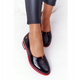 Lakirane kožne cipele Maciejka 05035-20 Crna crno 2