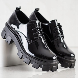 Seastar Modne cipele na platformi crna 2