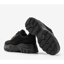 Crne tenisice s debelim potplatom Cecilia crna 1