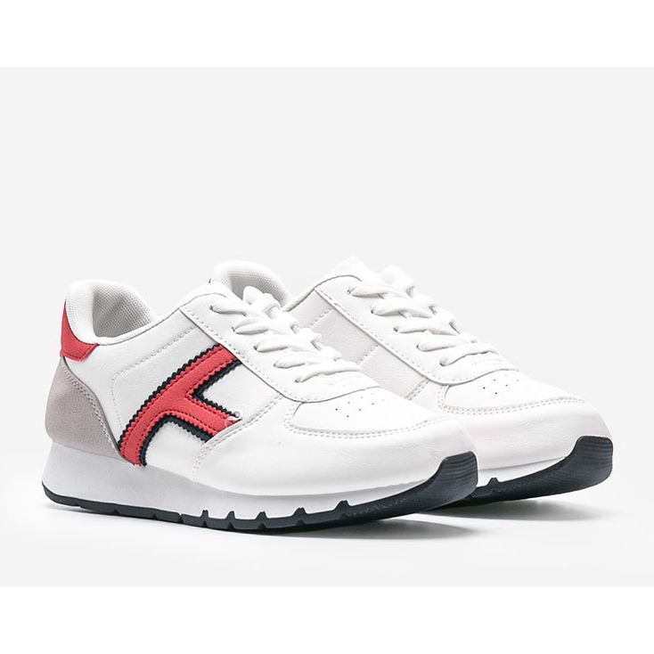 Bijele, ležerne ženske sportske cipele Lizabeth bijela 1