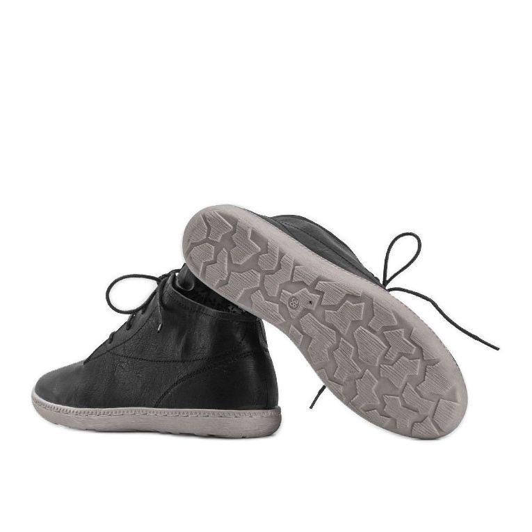 Crne Keira casual ženske čizme crno 1