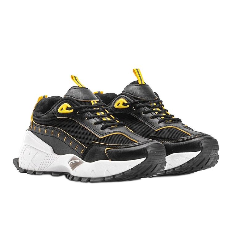 Erickine crne sportske tenisice crno 1