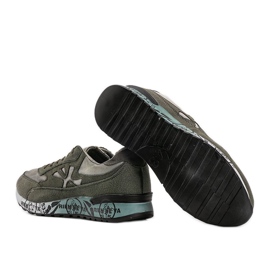 Omarion kaki muške tenisice višebojan zelena 1