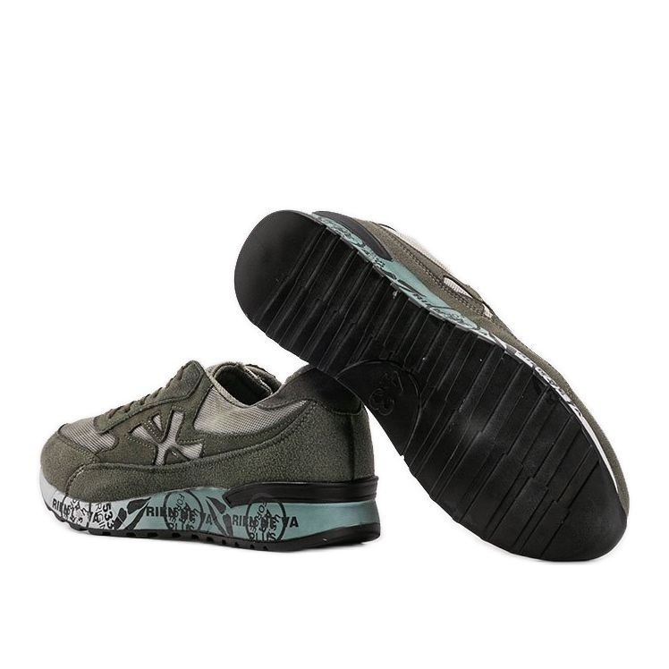 Omarion kaki muške tenisice višebojan zelena 1