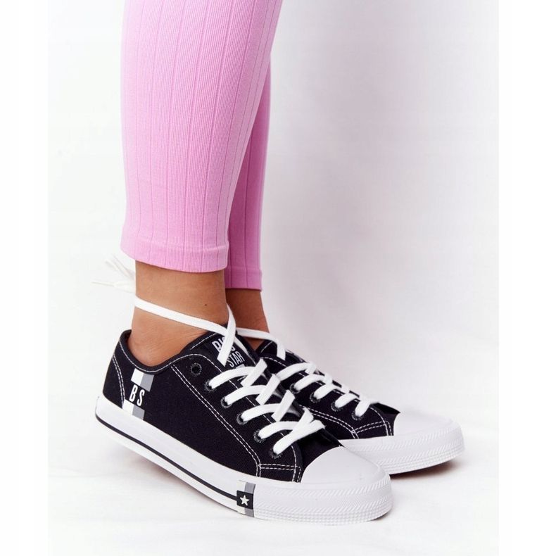 Klasične ženske tenisice Big Star HH274108 Crne crna 1