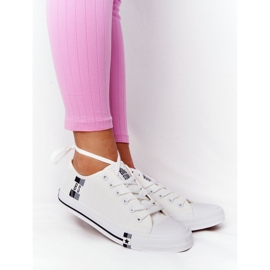 Klasične ženske tenisice Big Star HH274109 Bijele bijela 1