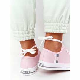 Klasične ženske tenisice Big Star HH274110 Svijetlo roza ružičasta 2