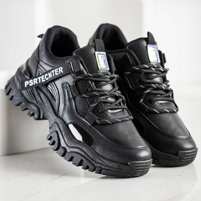 SHELOVET Proljetne modne tenisice crna 2