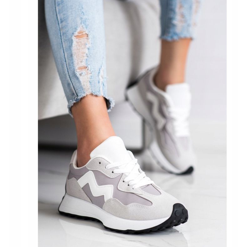 SHELOVET Ležerne tenisice bež 1