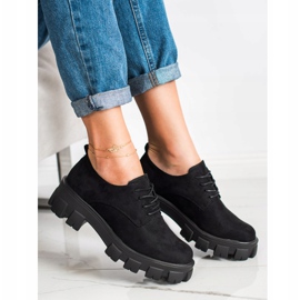 Seastar Modne cipele na platformi crna 2