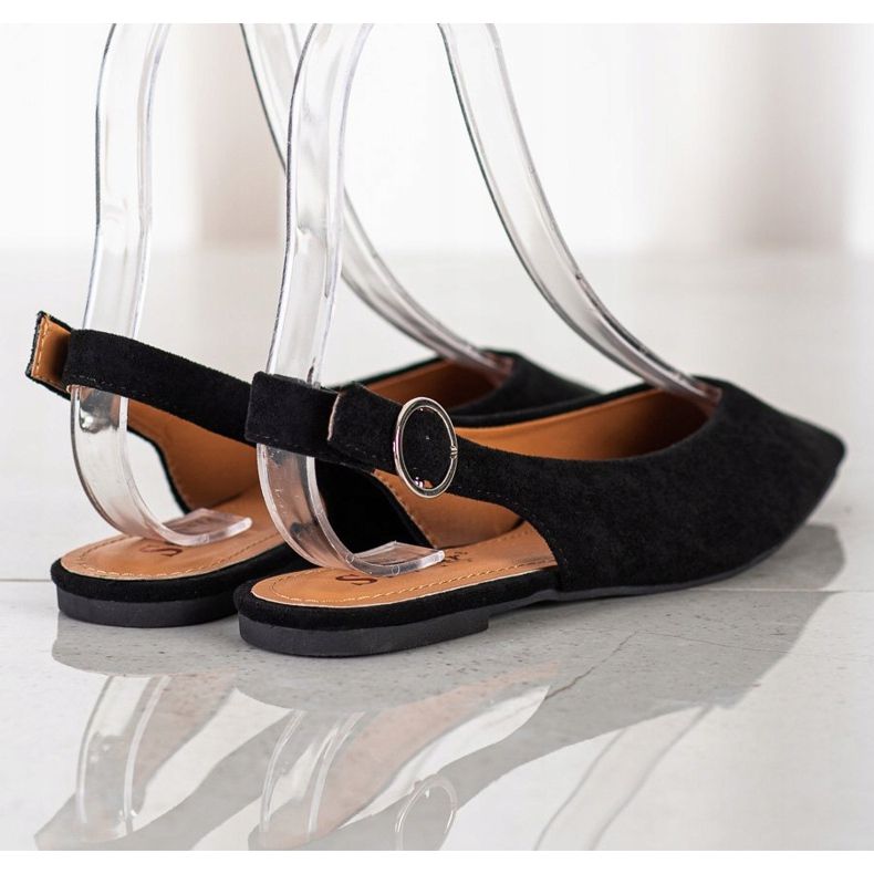 Seastar Pumpe s otkrivenom petom crna 1