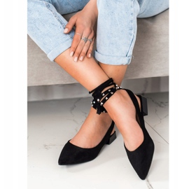 Seastar Crpke s ukrasnim vezivom crna 2