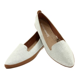 Sergio Leone srebrno-sive balerinke MK700 srebro 3