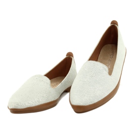 Sergio Leone srebrno-sive balerinke MK700 srebro 1