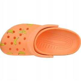 Crocs Classic Vacay Vibes Clog W 206375-801 naranča žuta boja 6