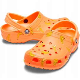 Crocs Classic Vacay Vibes Clog W 206375-801 naranča žuta boja 3