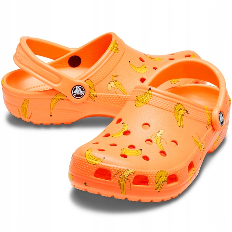 Crocs Classic Vacay Vibes Clog W 206375-801 narančasta žuta boja 3