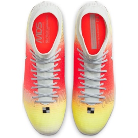 Nike Mercurial Superfly 8 Academy Mds FG / MG M CV0948 108 tenisice za nogomet crvena narančasta 1