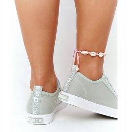 Ženske tenisice Big Star HH274097 Zelene s manšetama zelena 2