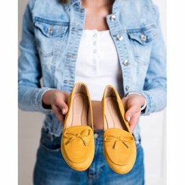 Abloom Suede Lords s lukom žuta boja 2