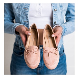 Abloom Suede Lords s lukom ružičasta 1