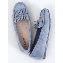 Plave Ženske mokasine GS11P Plave plava 1
