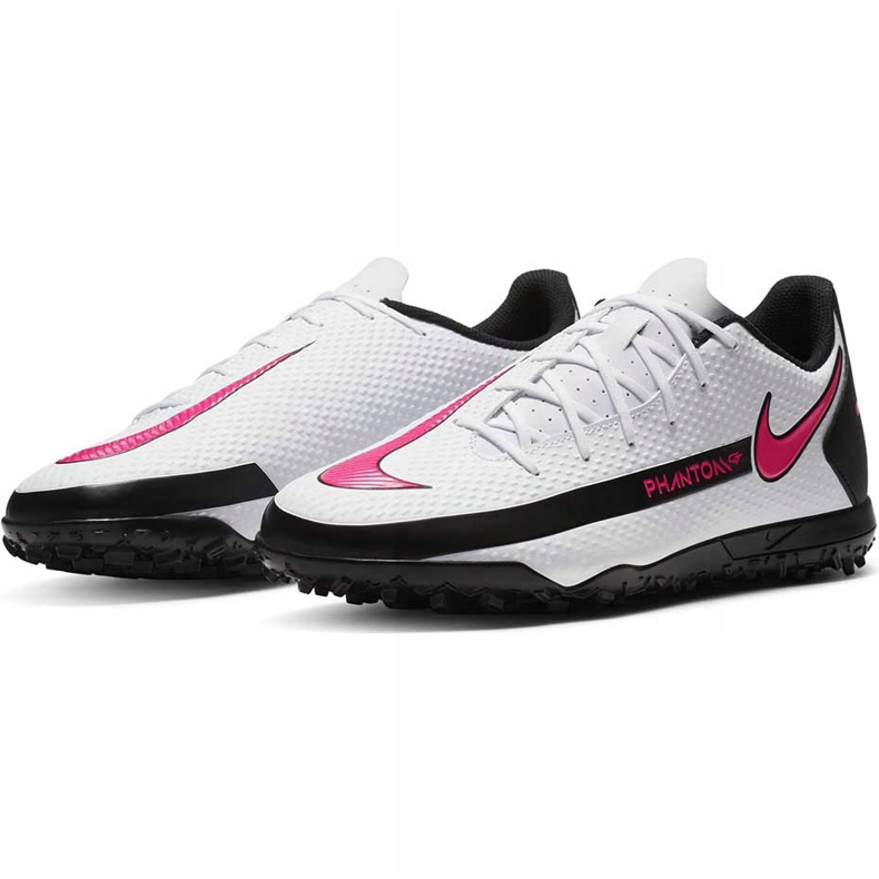 Nike Phantom Gt Club Tf CK8469 160 nogometne cipele bijela 3