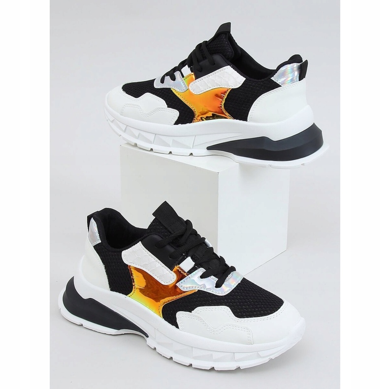 Crno -bijele sportske cipele BH003 Crna bijela 1