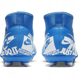 Nike Mercurial Superfly 7 Club FG / MG Jr AT8150-414 nogometne cipele plava 6