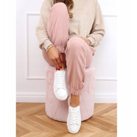 Ženske bijele i ružičaste tenisice A88-63 Pink bijela ružičasta 1