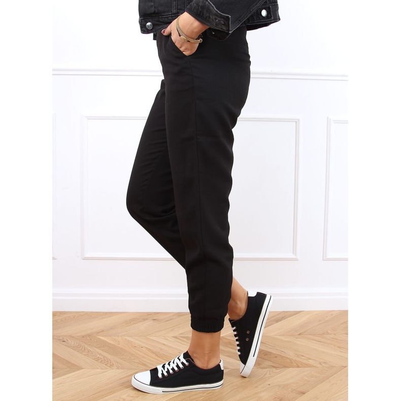 Crne ženske klasične tenisice BN-B68 Crne crna 2