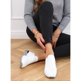 Bijele sportske čarape LDH006 Bijele bijela 1