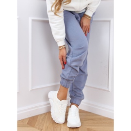 Bijele sportske cipele YL-45 Bijele bijela 1