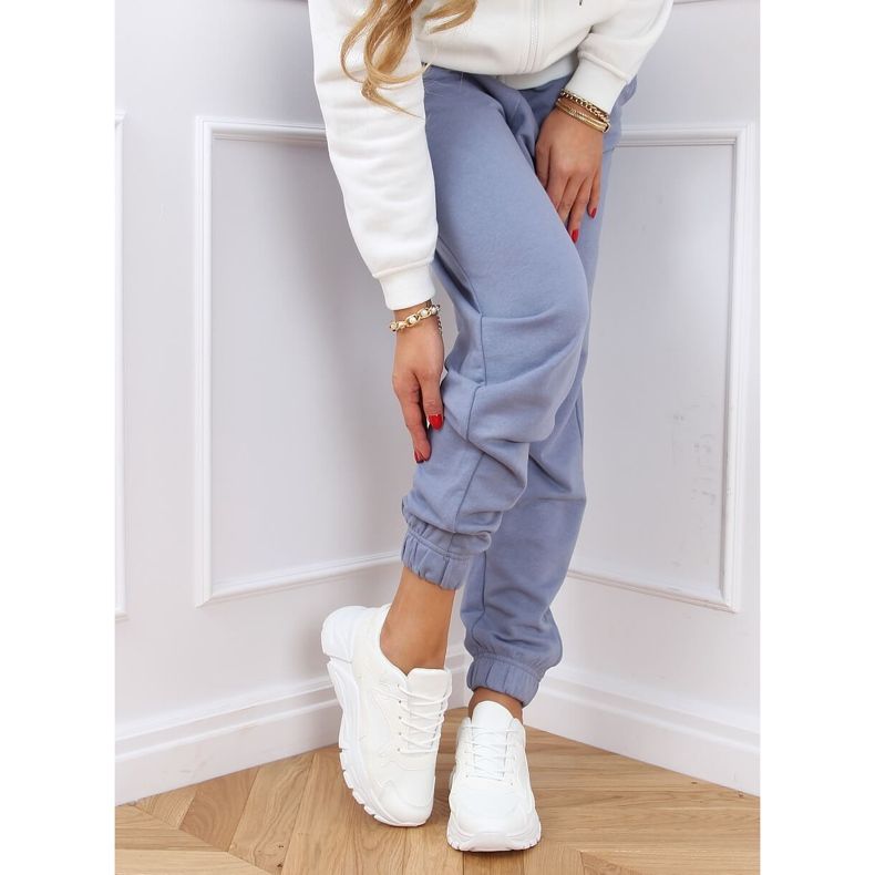 Bijele sportske cipele YL-45 Bijele bijela 1