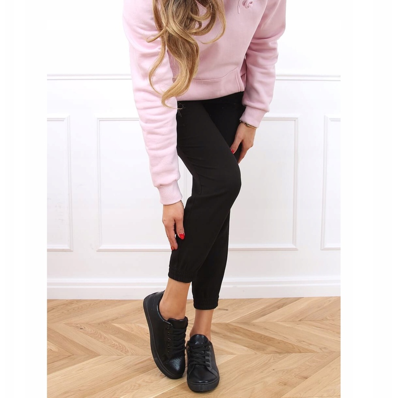 Crne ženske tenisice A6021 Crne crno 1