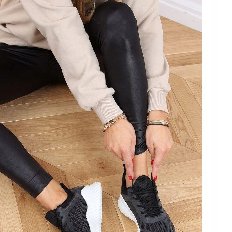 Crne KK-219 Crne sportske cipele crno 1