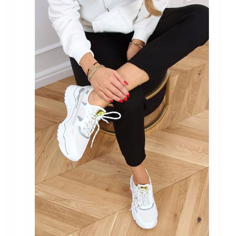 Bijele sportske cipele FF-2 Bijele bijela 1