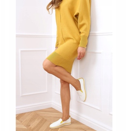 Patike tenisice bijele AA620 Žuta bijela 1