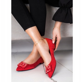 Fama Elegantna balerina s ukrasom crvena 1