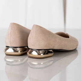 Crpke sa zlatnom petom VINCEZA bež 1