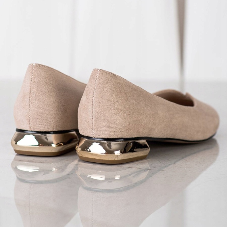 Crpke sa zlatnom petom VINCEZA bež 1