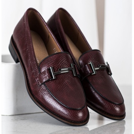 Cipele Sergio Leone sa printom od zmije crvena 2