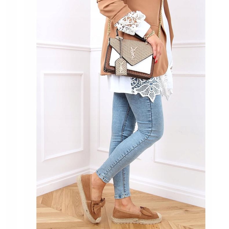Espadrile za žene deve J131-22 Camel smeđa 2