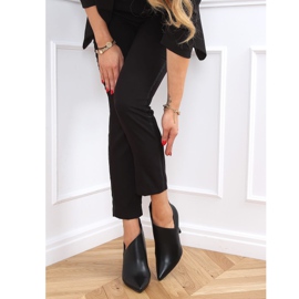 Crne čizme na pribadači izrezane crne 9561 Crne crna 2