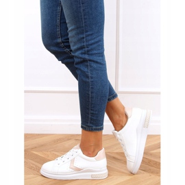 Bijele ženske tenisice CC-40 Pink bijela ružičasta 2