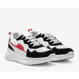 Bijele tenisice s crnim priborom Alexia bijela 1